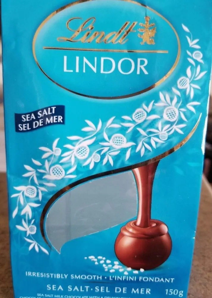 Lindor Chocolates Sea Salt