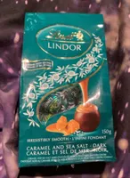 Lindor Caramel and sea salt dark