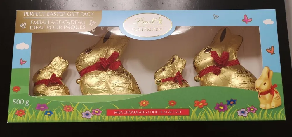 Gold Bunny milk chocolate