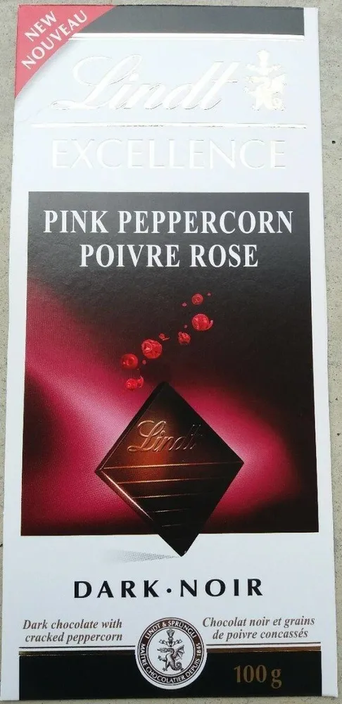 Chocolat noir Excellence poivre rose