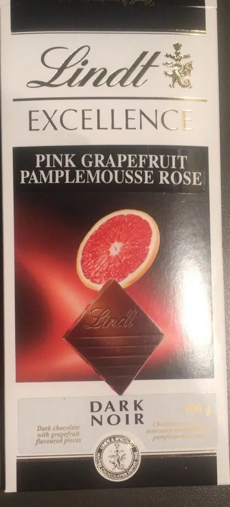 Chocolat noir pamplemousse rose