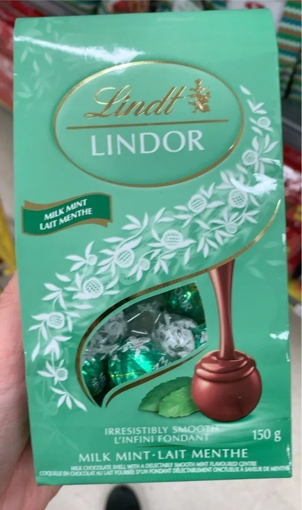 Lindor chocolate mint
