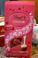 Lindor milk and white chocolates