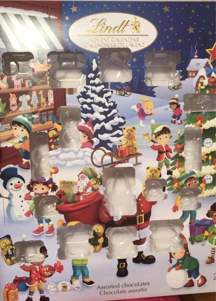 Calendrier de l’avant lindt