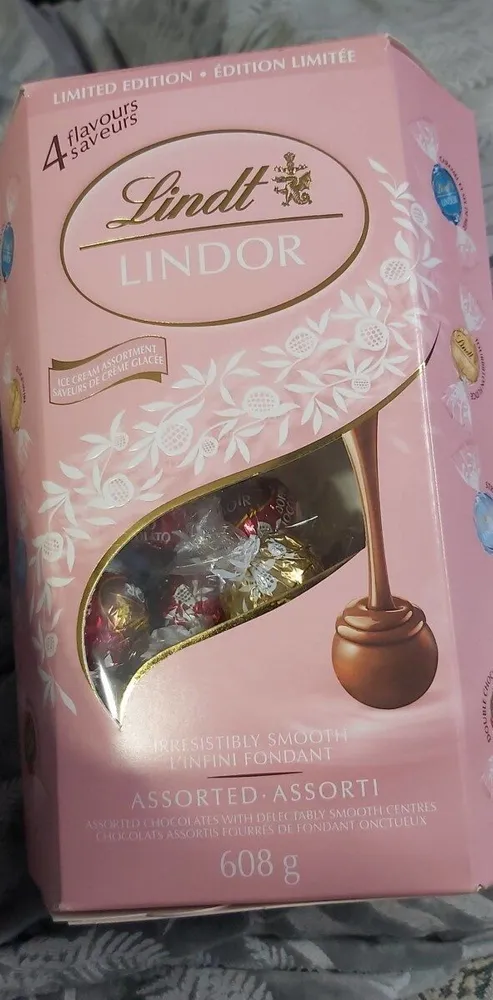 Chocolat lindt saveur creme glacé