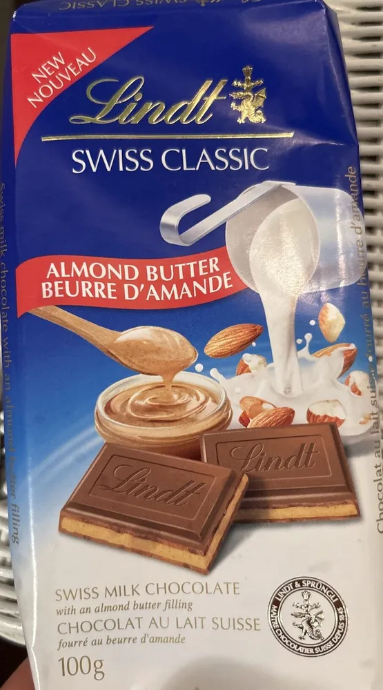Almond Butter Swiss Milk Chocolate