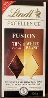 EXCELLENCE FUSION 70% CACAO & WHITE BLANC