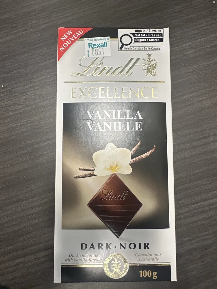 Vanilla Dark Chocolate