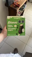 Plátano congelado chocolate negro