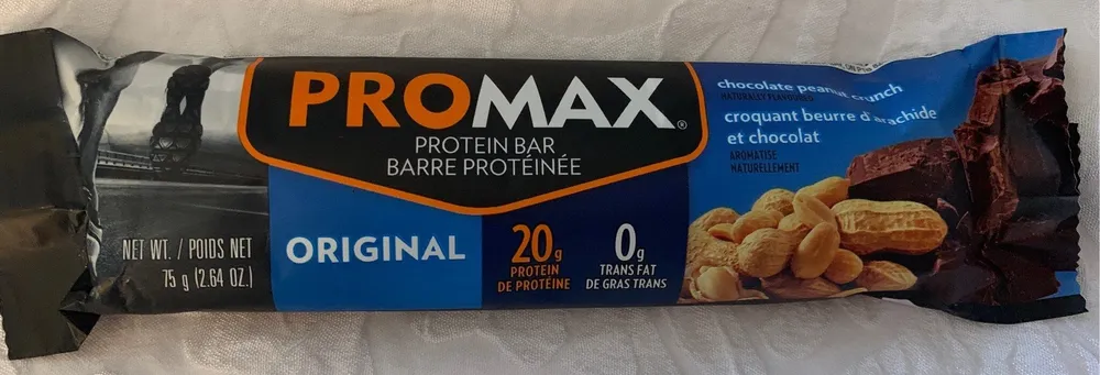 Chocolate peanut crunch protein bar, chocolate peanut crunch