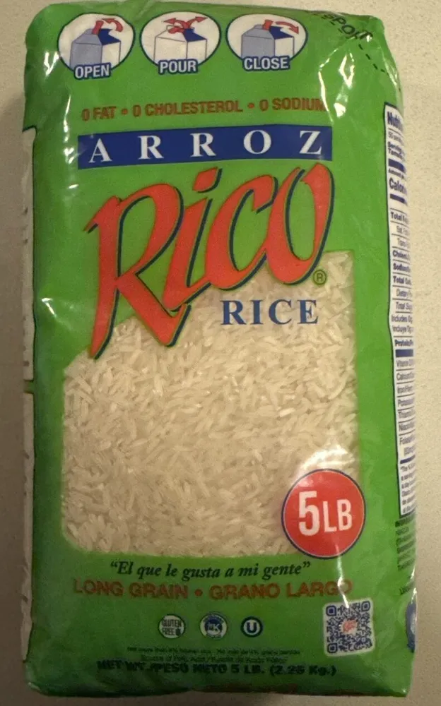 Enriched long grain rice