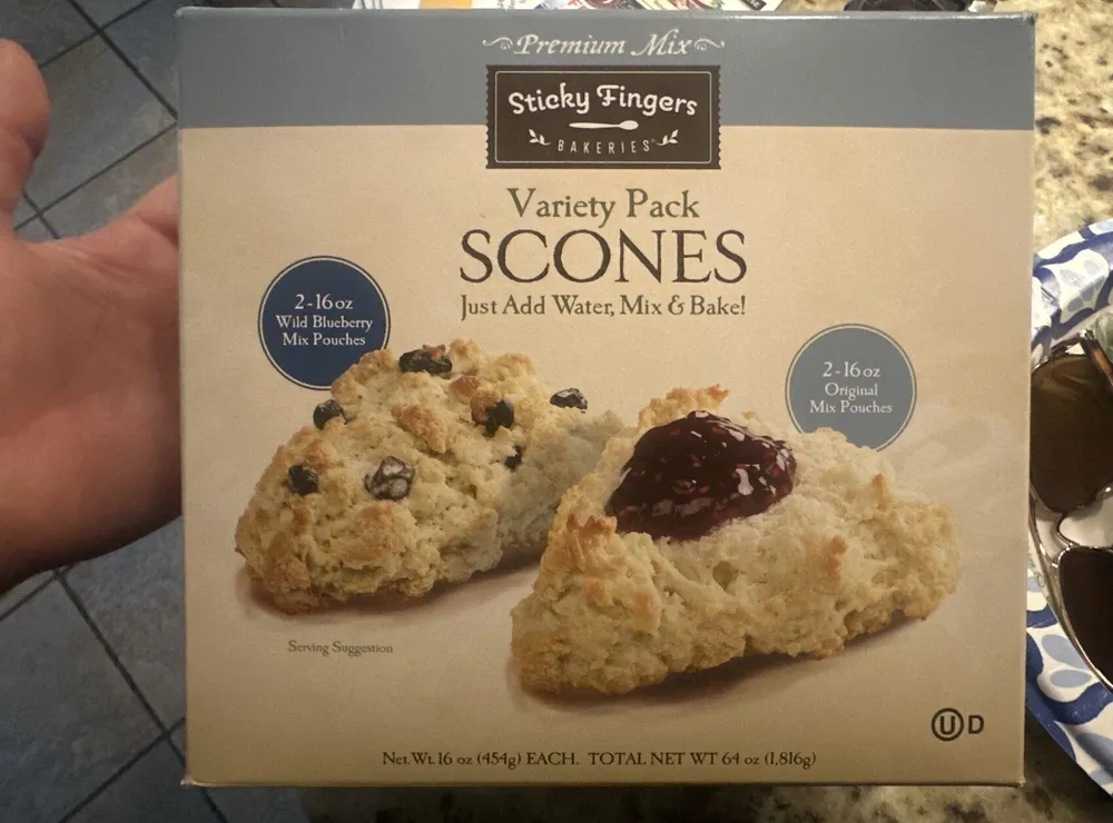 Wild Blueberry Scones