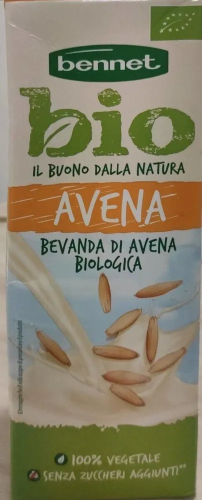 Bevanda di avena biologica