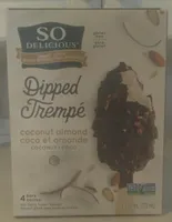 Coconut Milk Non-Dairy Frozen Dessert Dipped Coconut Almond Bars
