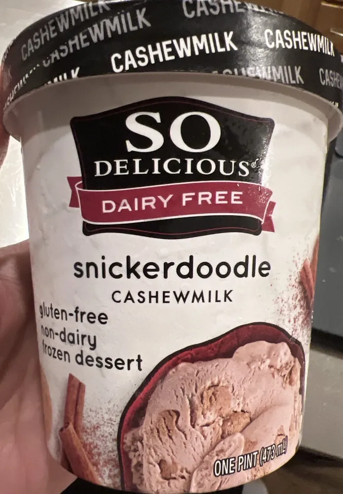 Snickerdoodle Cashewmilk Non-Dairy Frozen Dessert