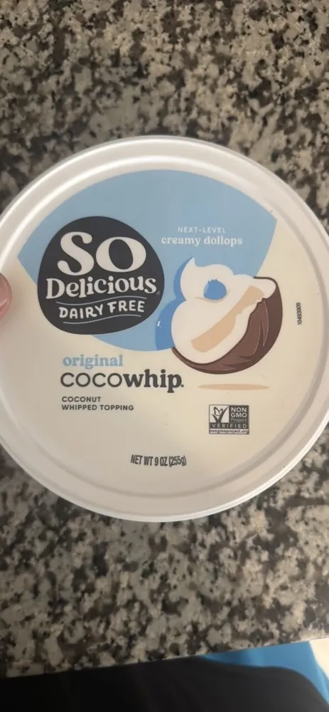 Coconut Whipped Topping