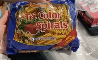 Tri color spirals