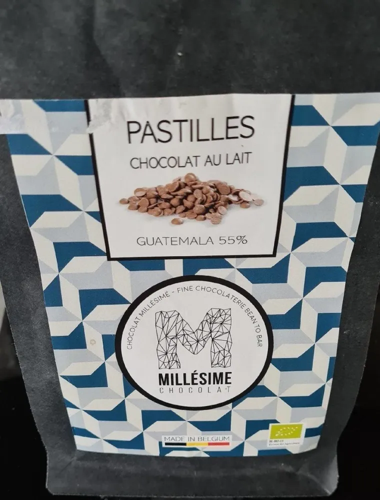 Pastilles au chocolat au lait Millésime