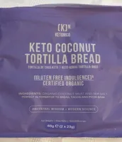 Ketonico Coconut Tortilla Bread