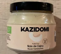Purée crue de noix de cajou
