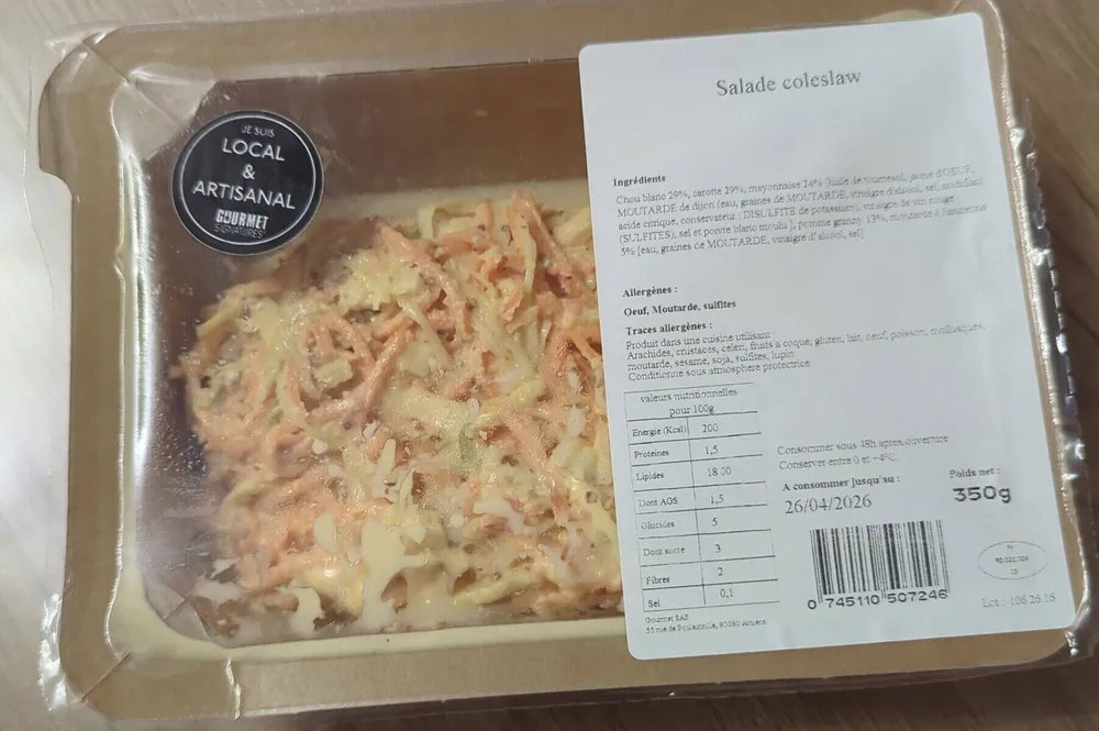 Salade coleslaw