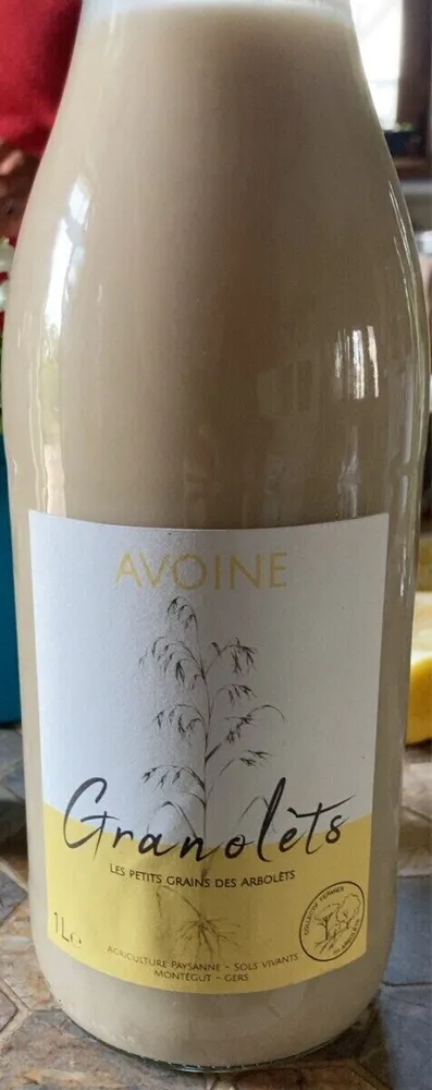 boisson biologique à l’avoine
