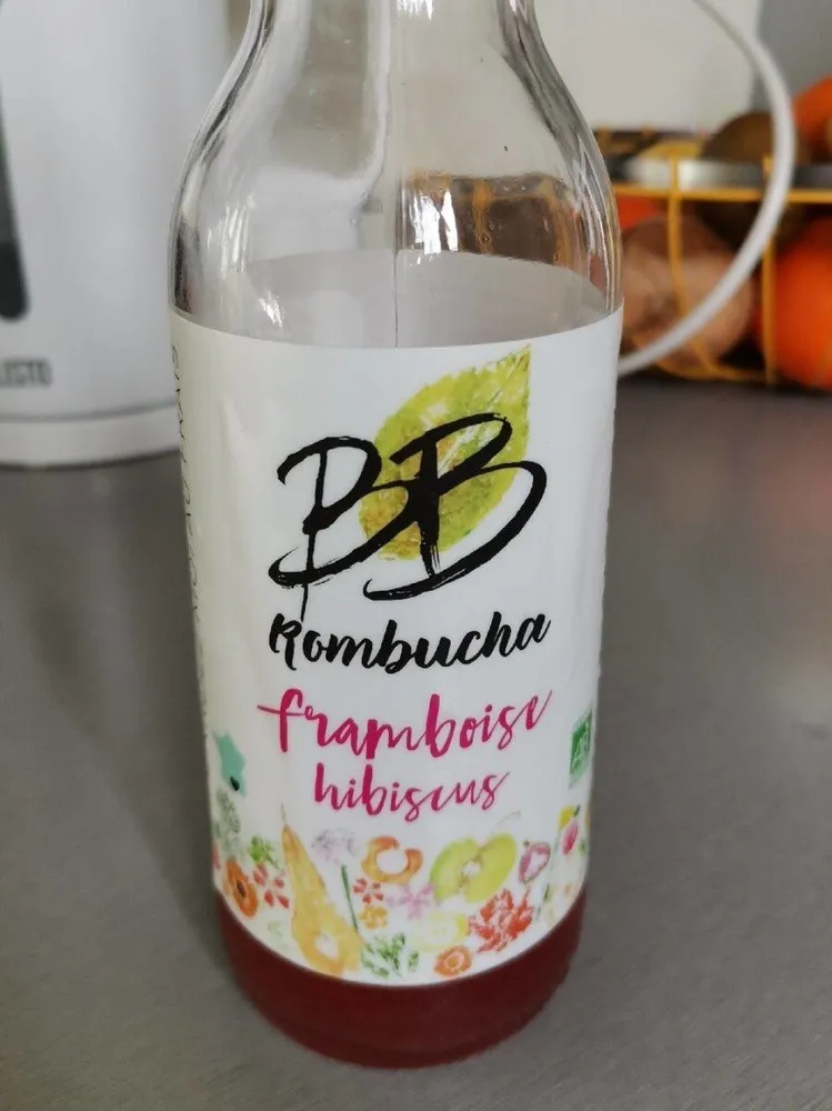 BB Kombucha framboise hibiscus