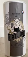 Healthy meal shake  cafe latte