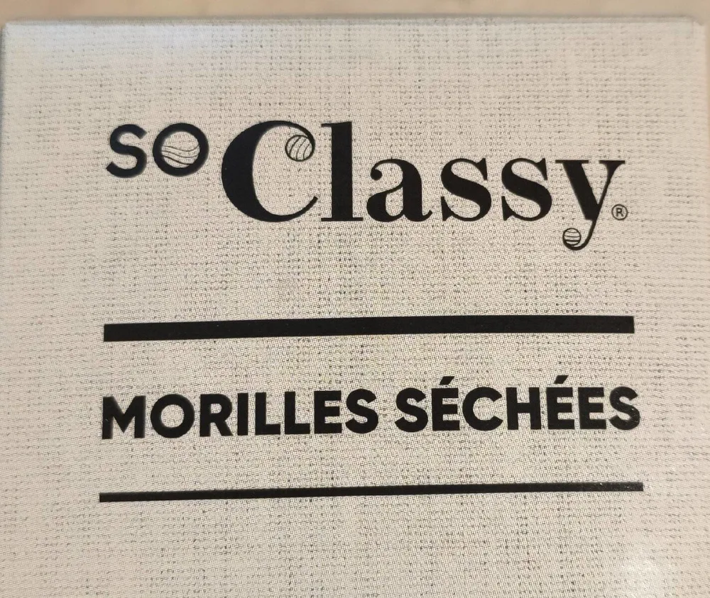 Morilles séchées