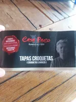 Tapas croquetas chorizo