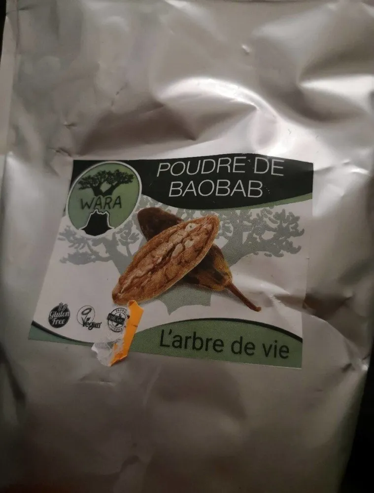 Poudre de Baobab "l'arbre de vie" Marque Wara