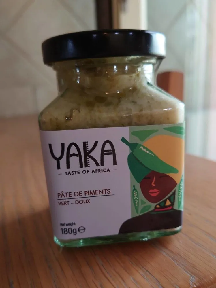 Pâte de piments vert doux