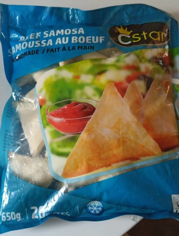 Samoussa au boeuf