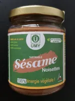 Pâte à tartiner ÜMY sésame-noisettes