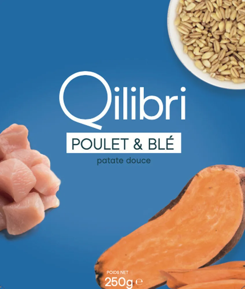 Poulet blé patate douce