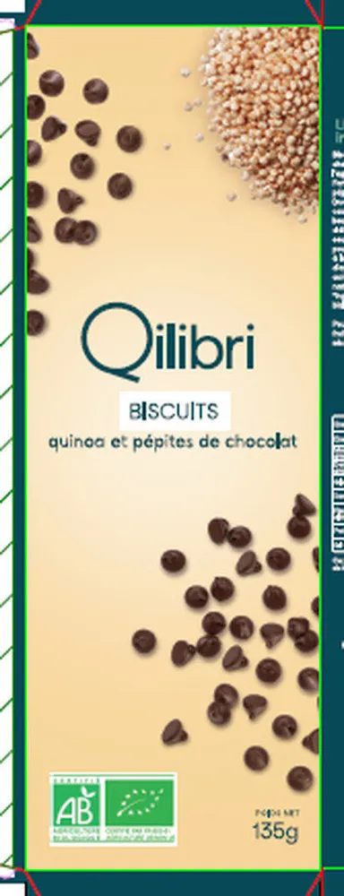 Biscuits quinoa et pépites de chocolat