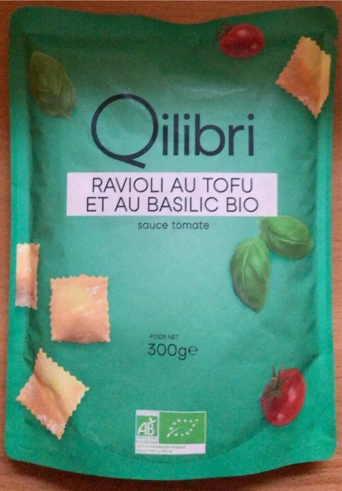 Ravioli au tofu et au basilic bio