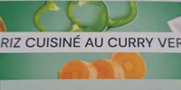 Riz cuisiné au curry vert