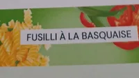 Fusilli à la basquaise