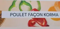 Poulet façon korma