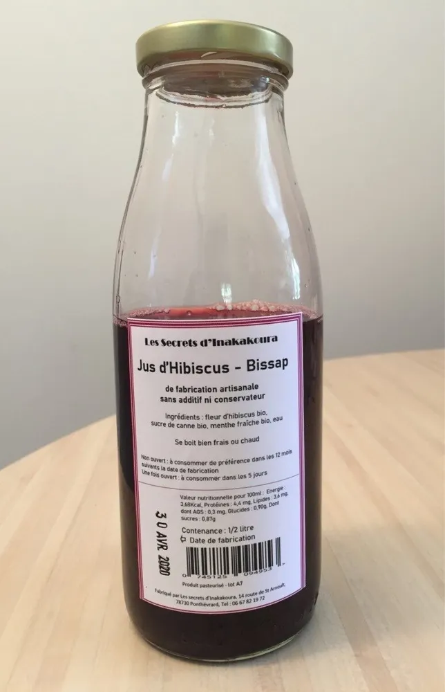 Jus d'Hibiscus
