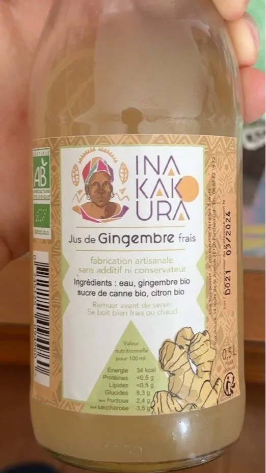 Jus de gingembre
