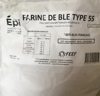 Farine de ble type 55