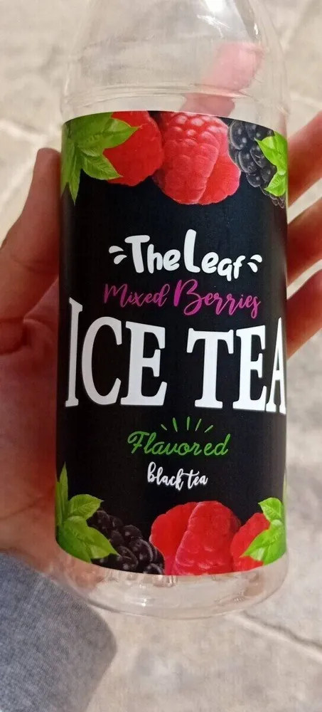 The leaf ice tea mixed berries