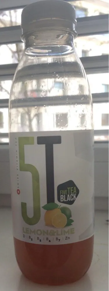 5 Tea Black Lemon&Lime
