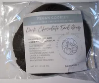 Vegan Cookies, Dark Chocolate Earl Grey
