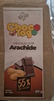 Chocolat noir arachide