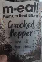Cracked Black Pepper Beef Jerky