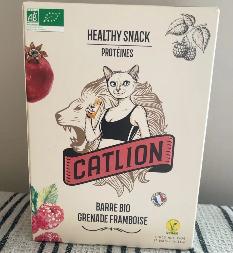 Barre bio Grenade Framboise