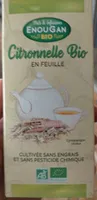 Citronnelle bio en feuille
